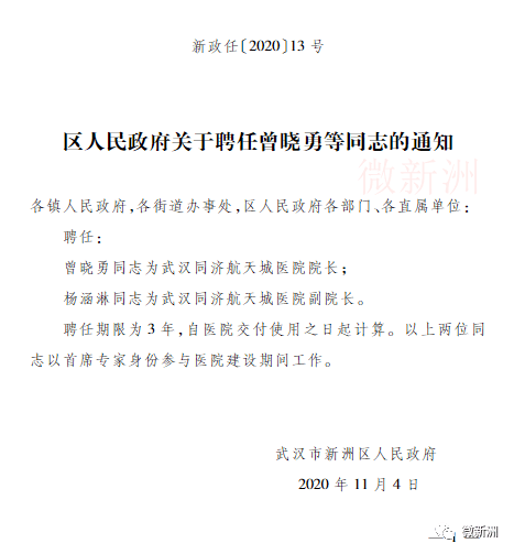 新洲区医疗保障局人事任命动态解析